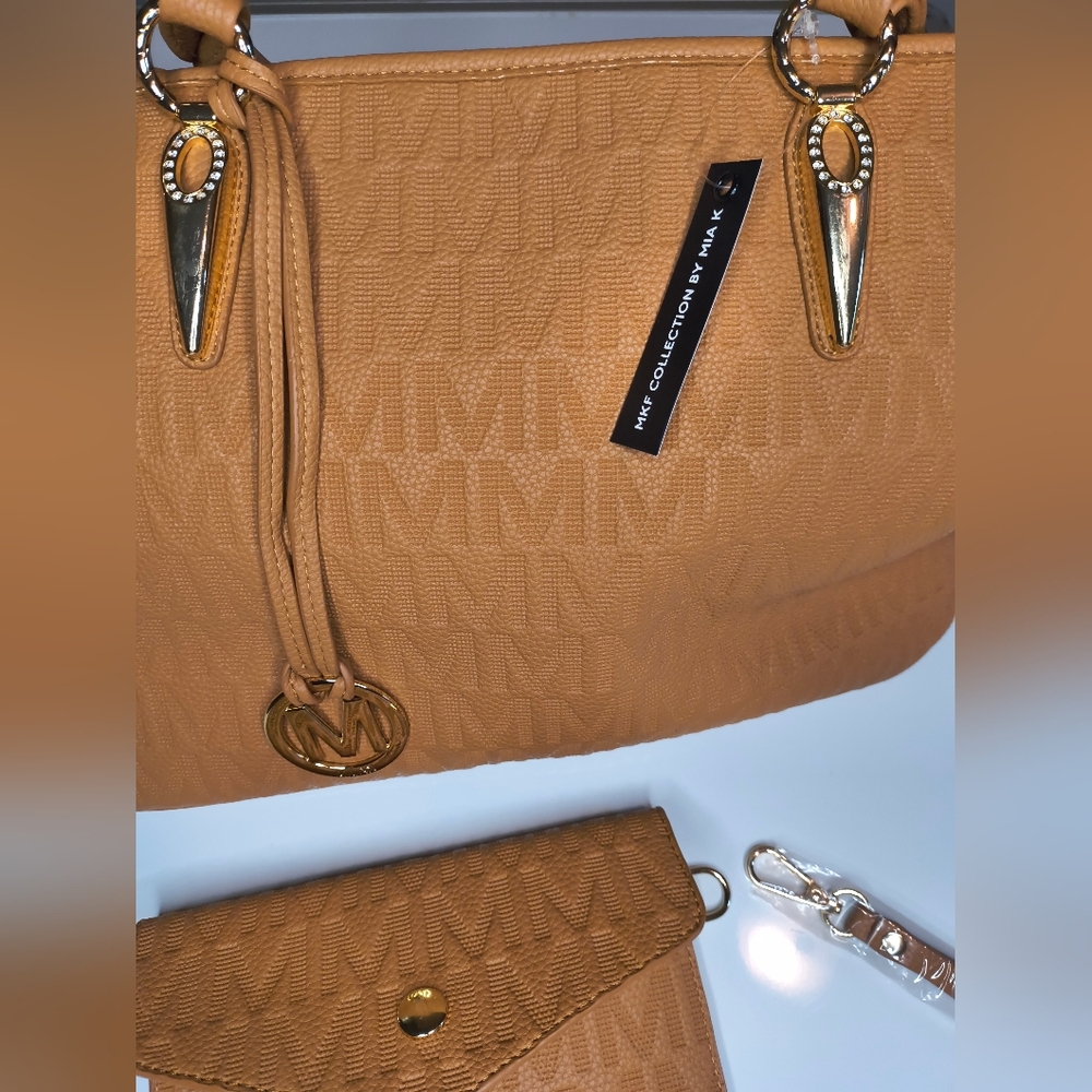 MKF Collection By Mia K Tan Handbag Set